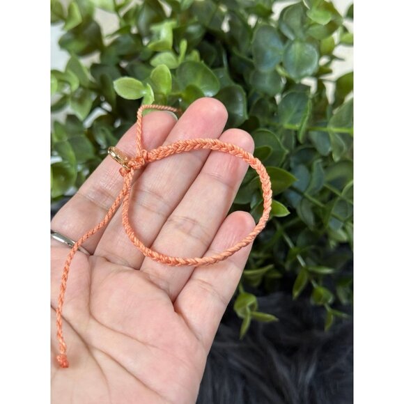Pura Vida Orange Braid Bracelet - Picture 4 of 4